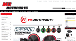 Desktop Screenshot of mc-motoparts.com